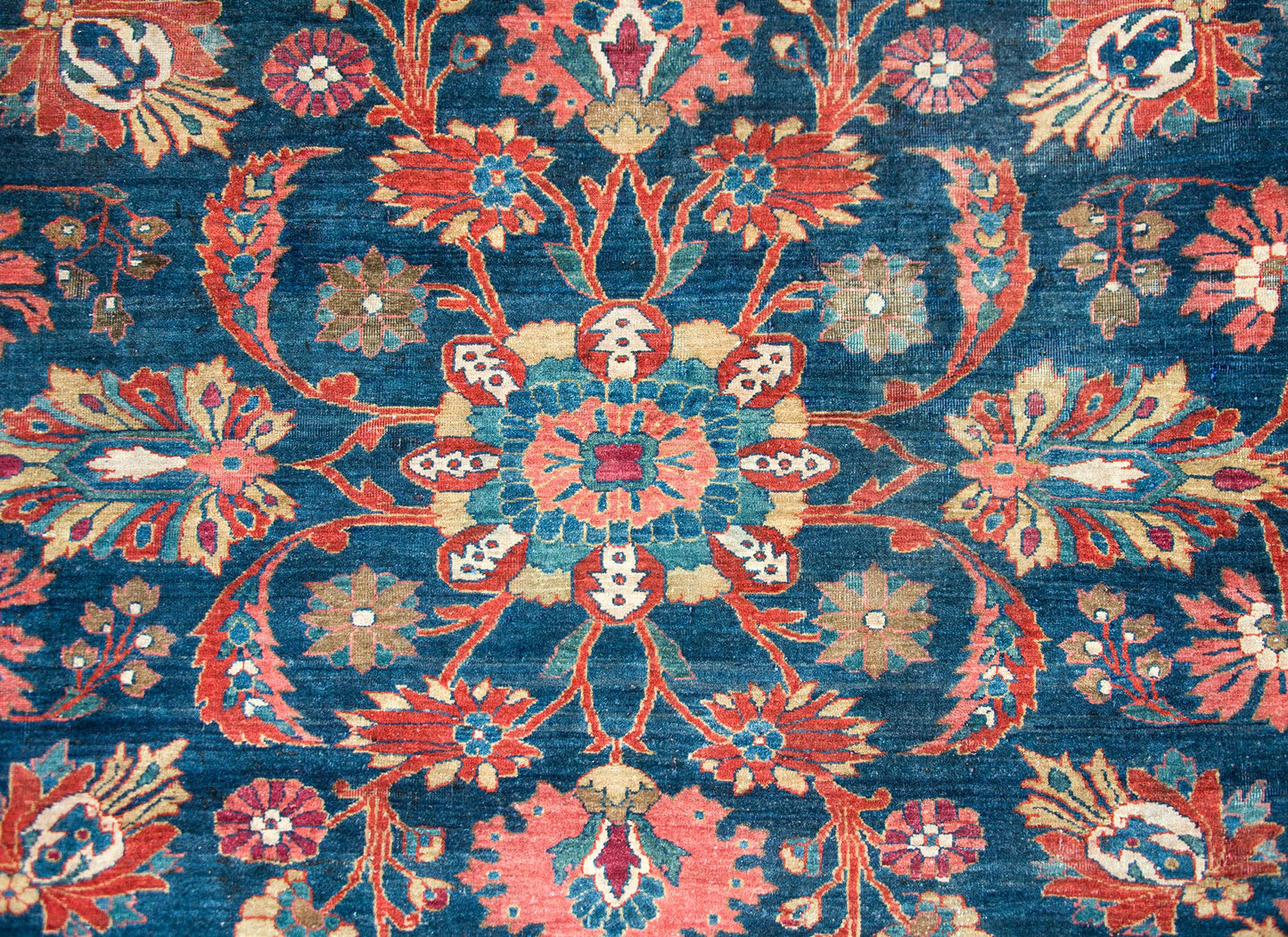 Early 20ty Century Persian Mohajeran Rug For Sale