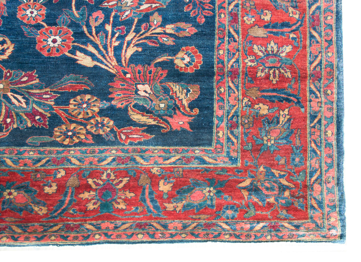 Early 20ty Century Persian Mohajeran Rug For Sale