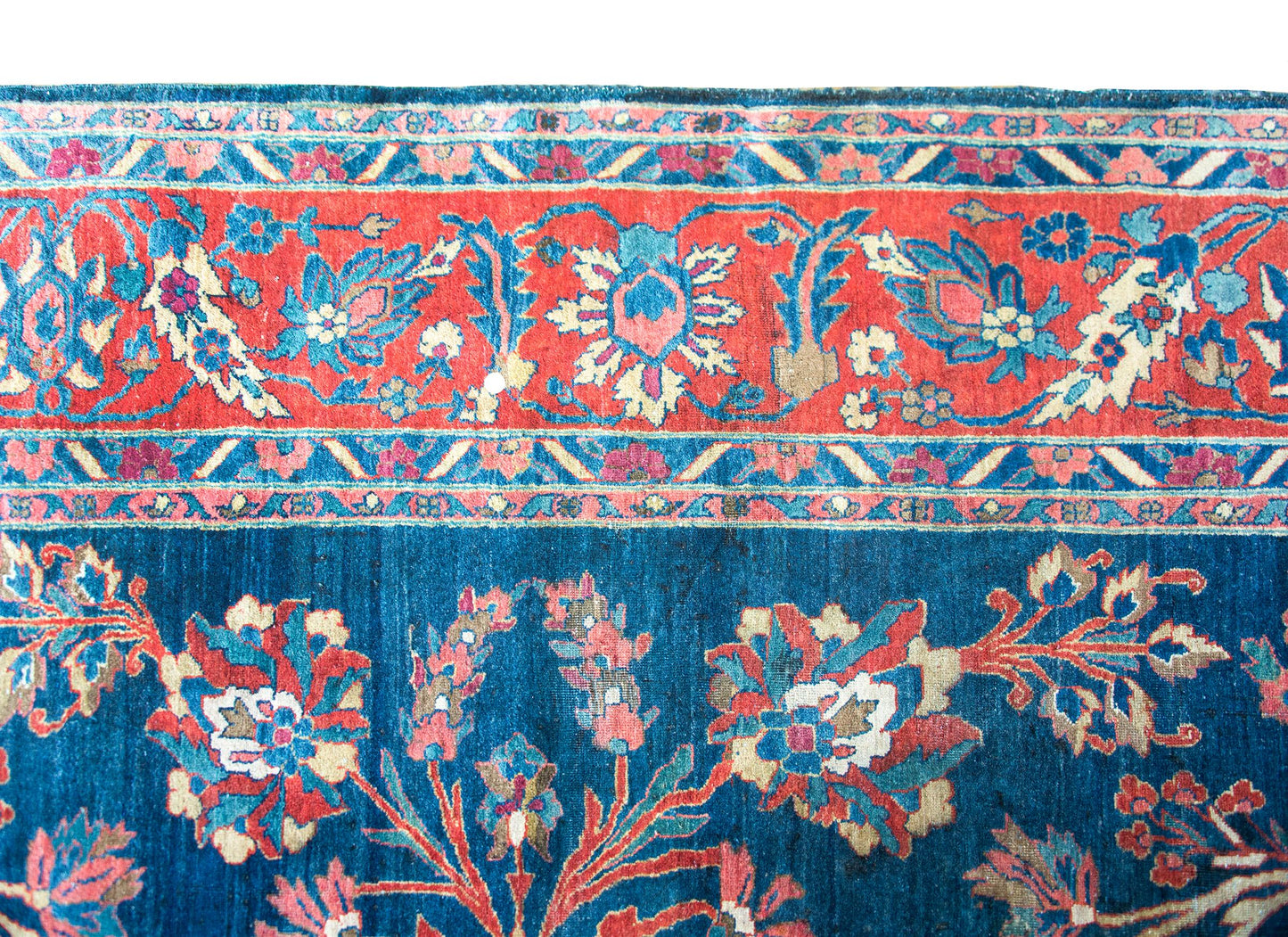 Early 20ty Century Persian Mohajeran Rug For Sale