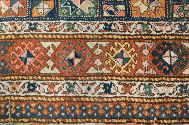 Early 20th Century Kurdish Runner For Sale