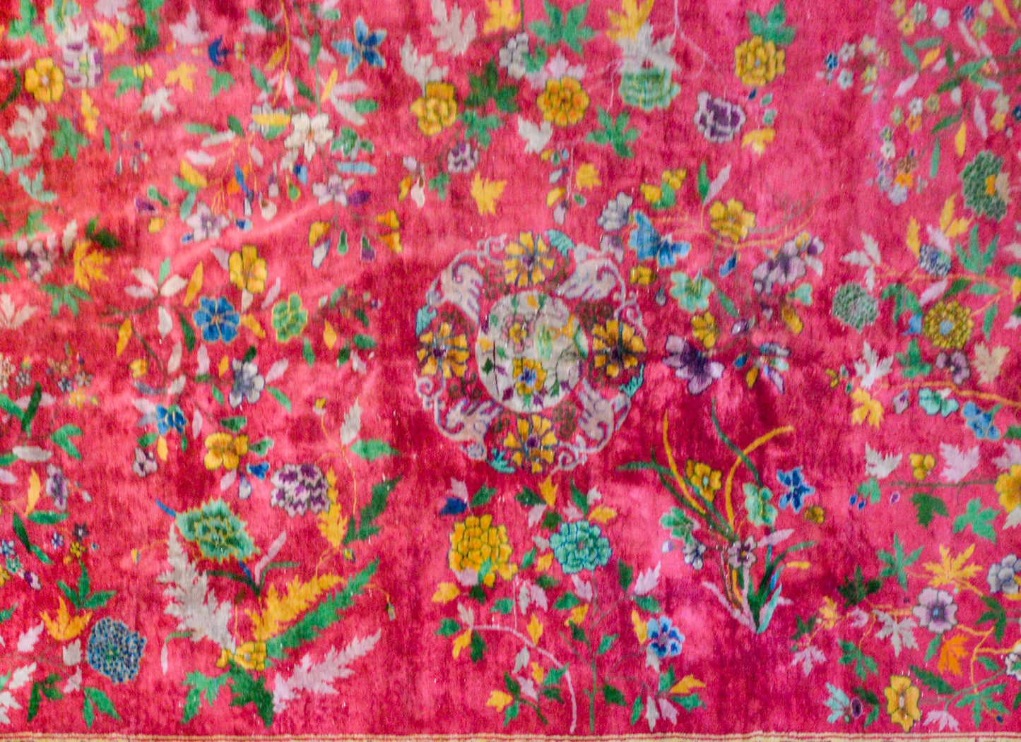 Brilliant Early 20th Century Chinese Art Deco Rug For Sale