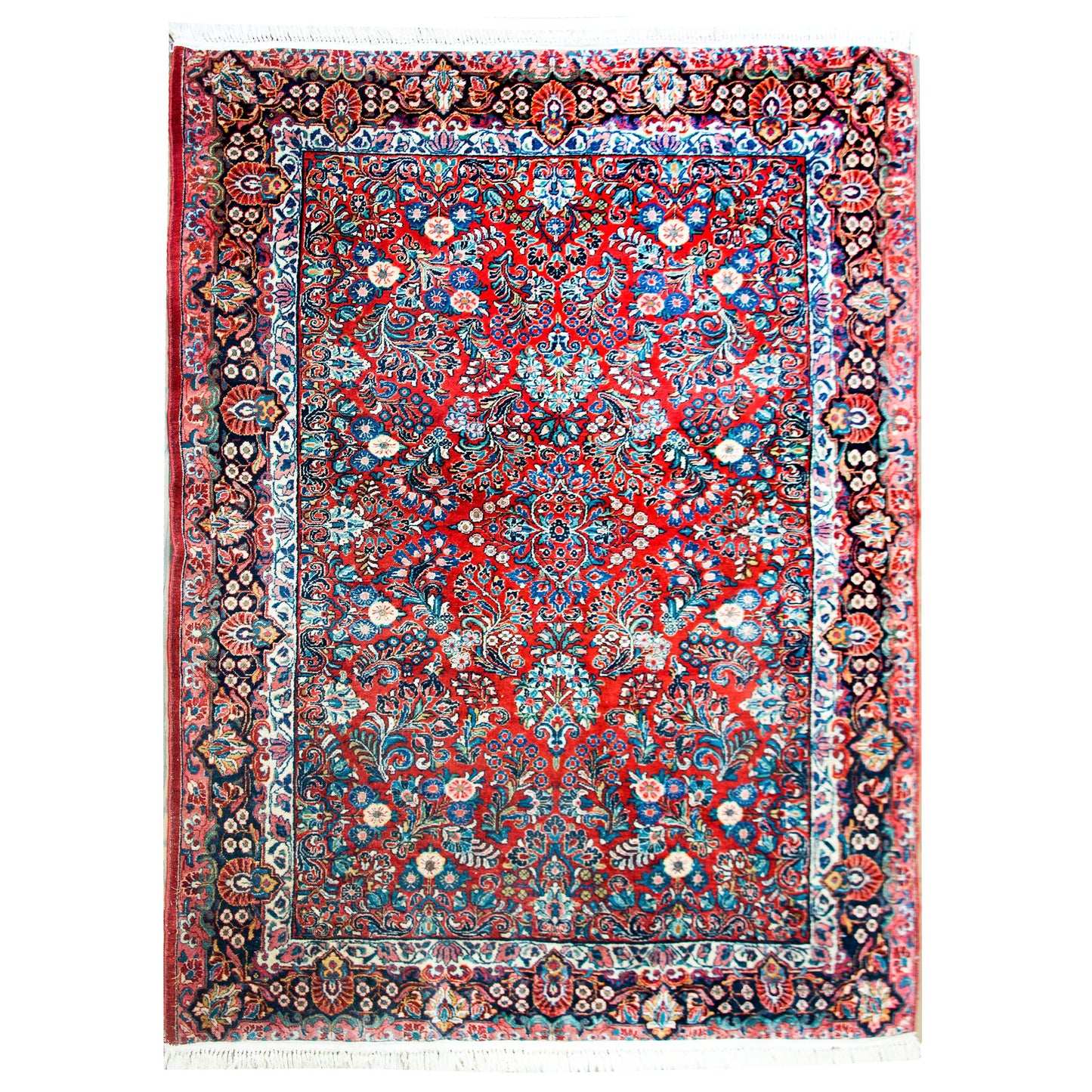 Early 20th Century Persian Sarouk Rug For Sale