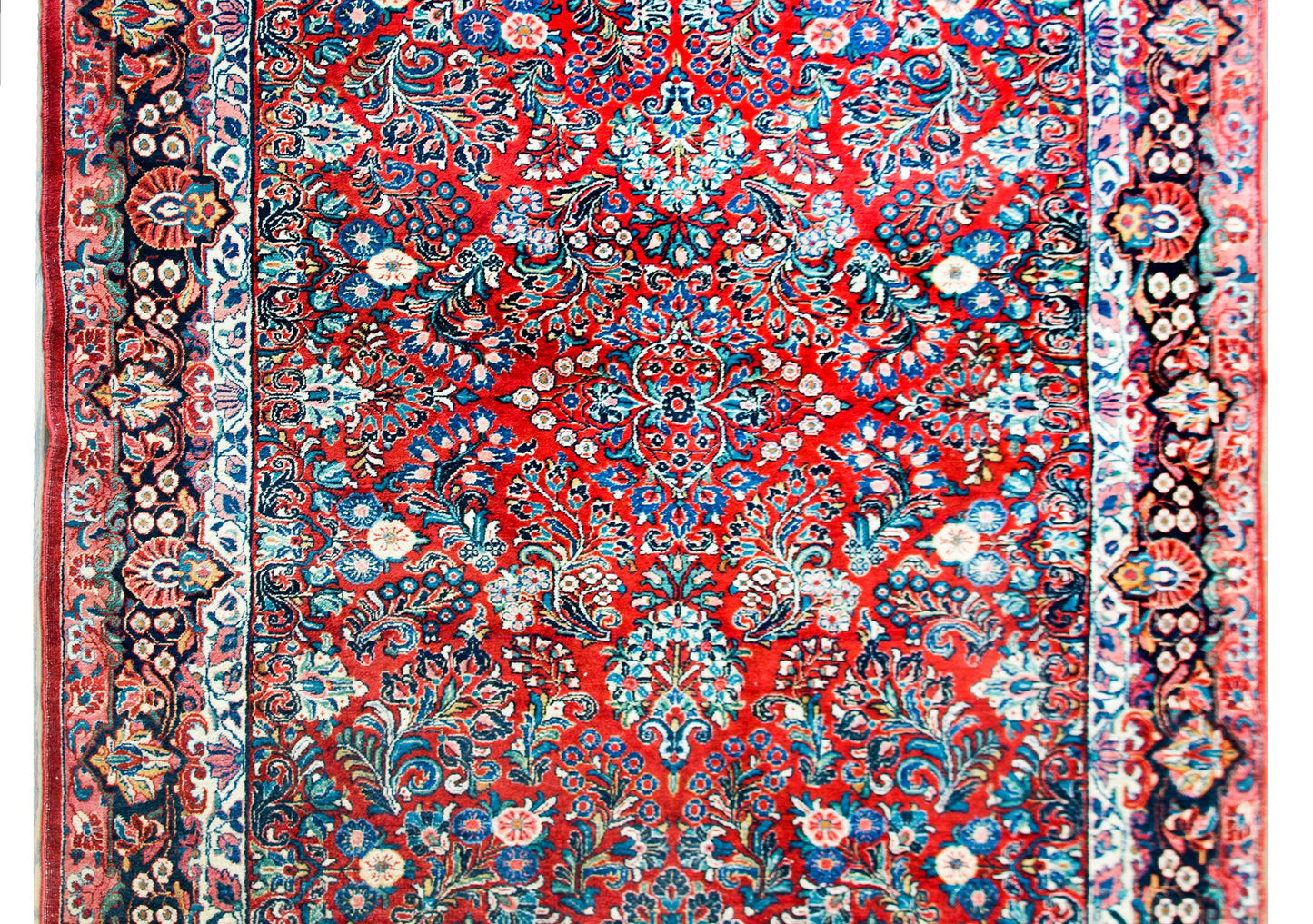 Early 20th Century Persian Sarouk Rug For Sale
