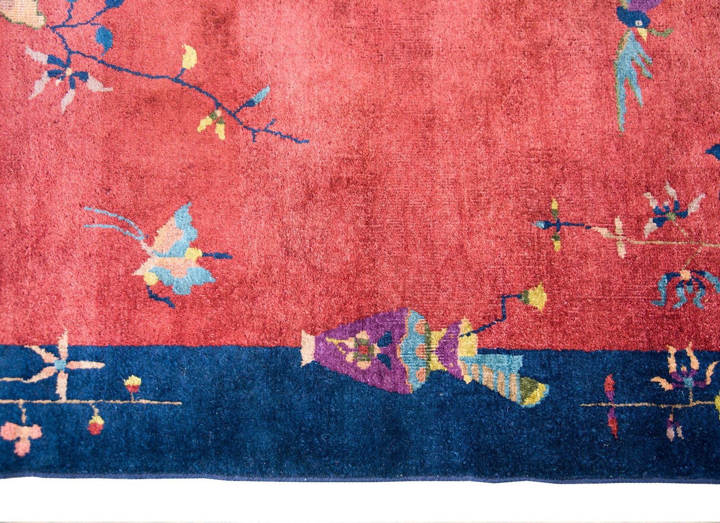 Early 20th Century Chinese Art Deco Rug For Sale