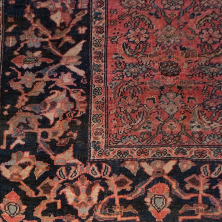 19th Century Saruk Farahan Carpet For Sale