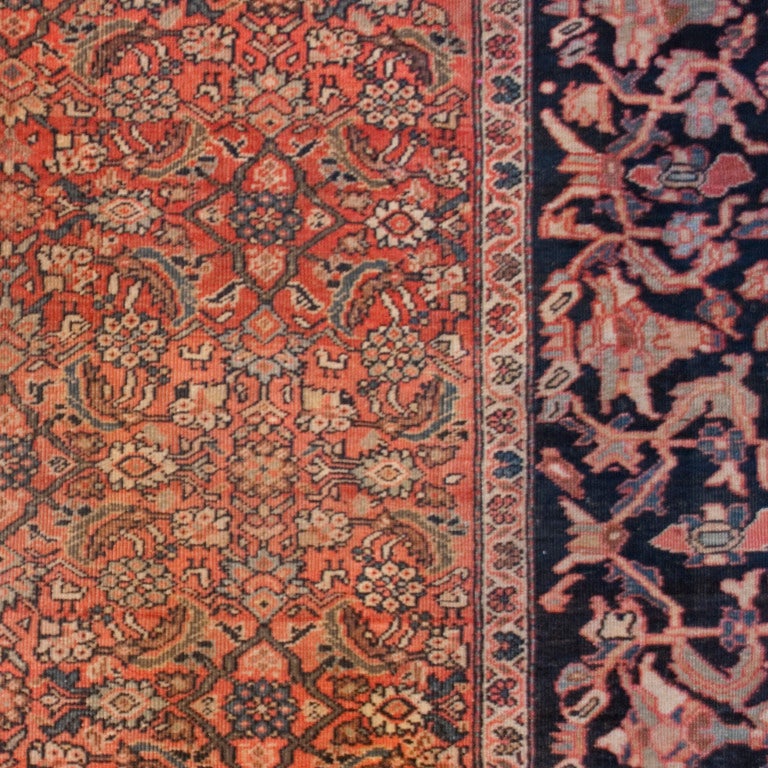19th Century Saruk Farahan Carpet For Sale