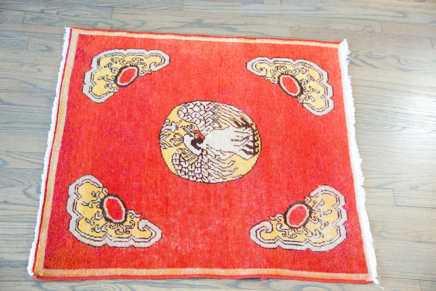 Early 20th Century Central Asian Khotan Rug For Sale