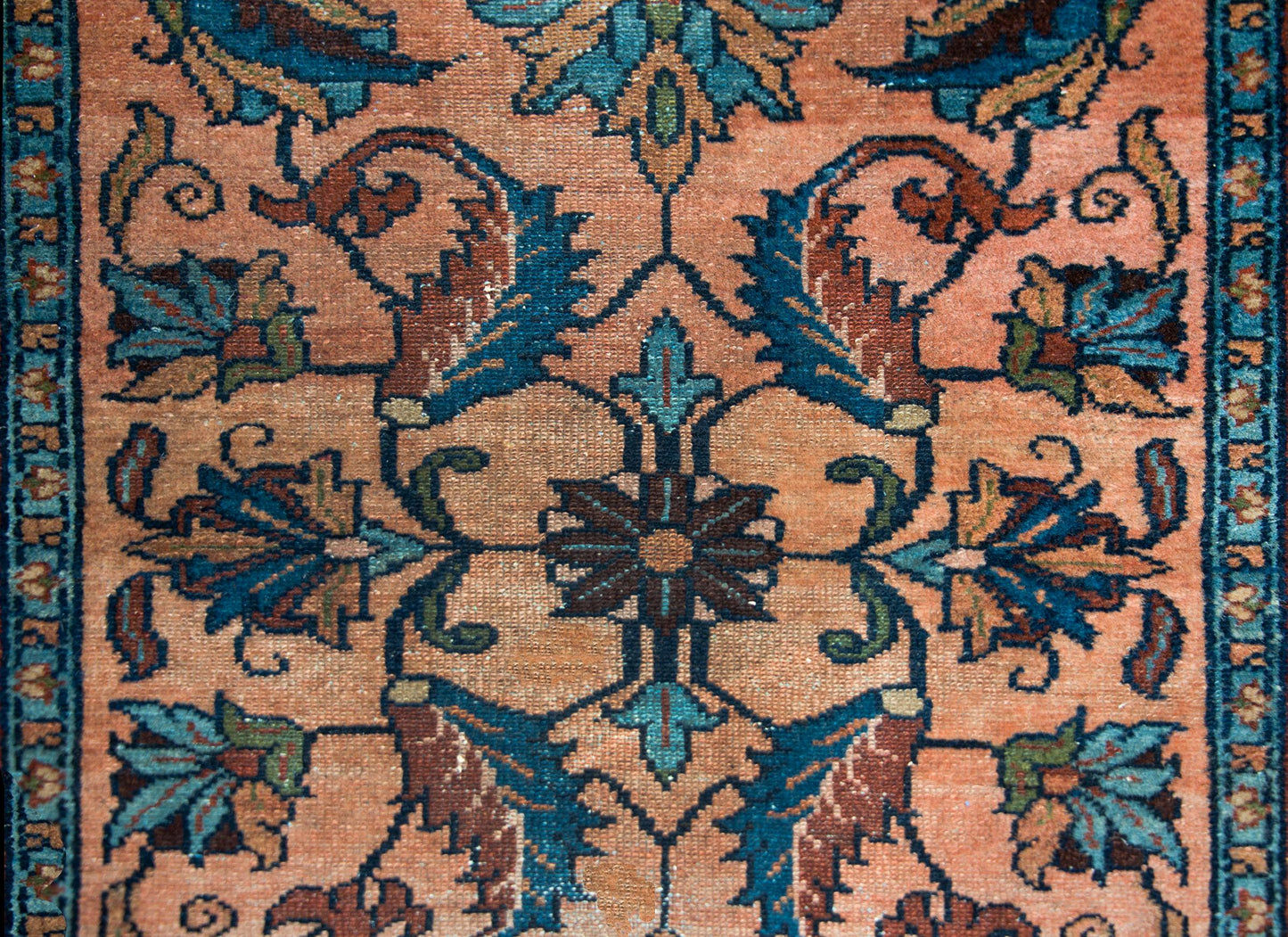 Early 20th Century Persian Lilihan Rug For Sale