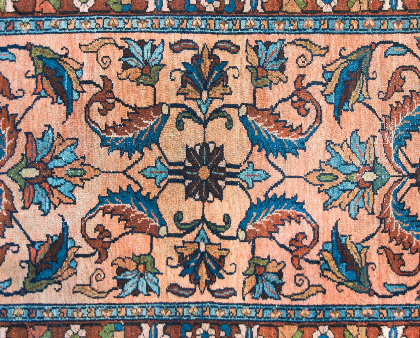 Early 20th Century Persian Lilihan Rug For Sale