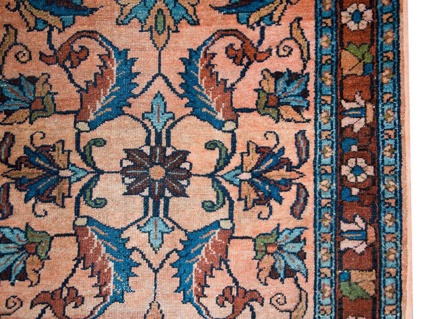 Early 20th Century Persian Lilihan Rug For Sale