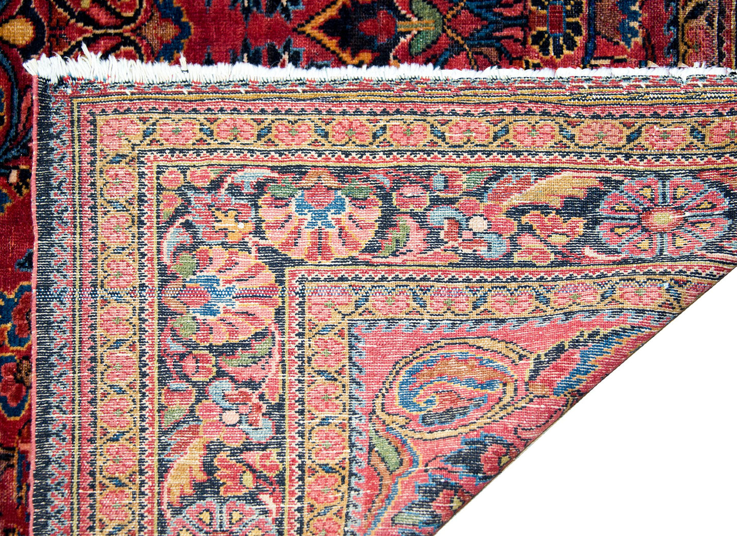 Early 20th Century Persian Lilihan Rug For Sale