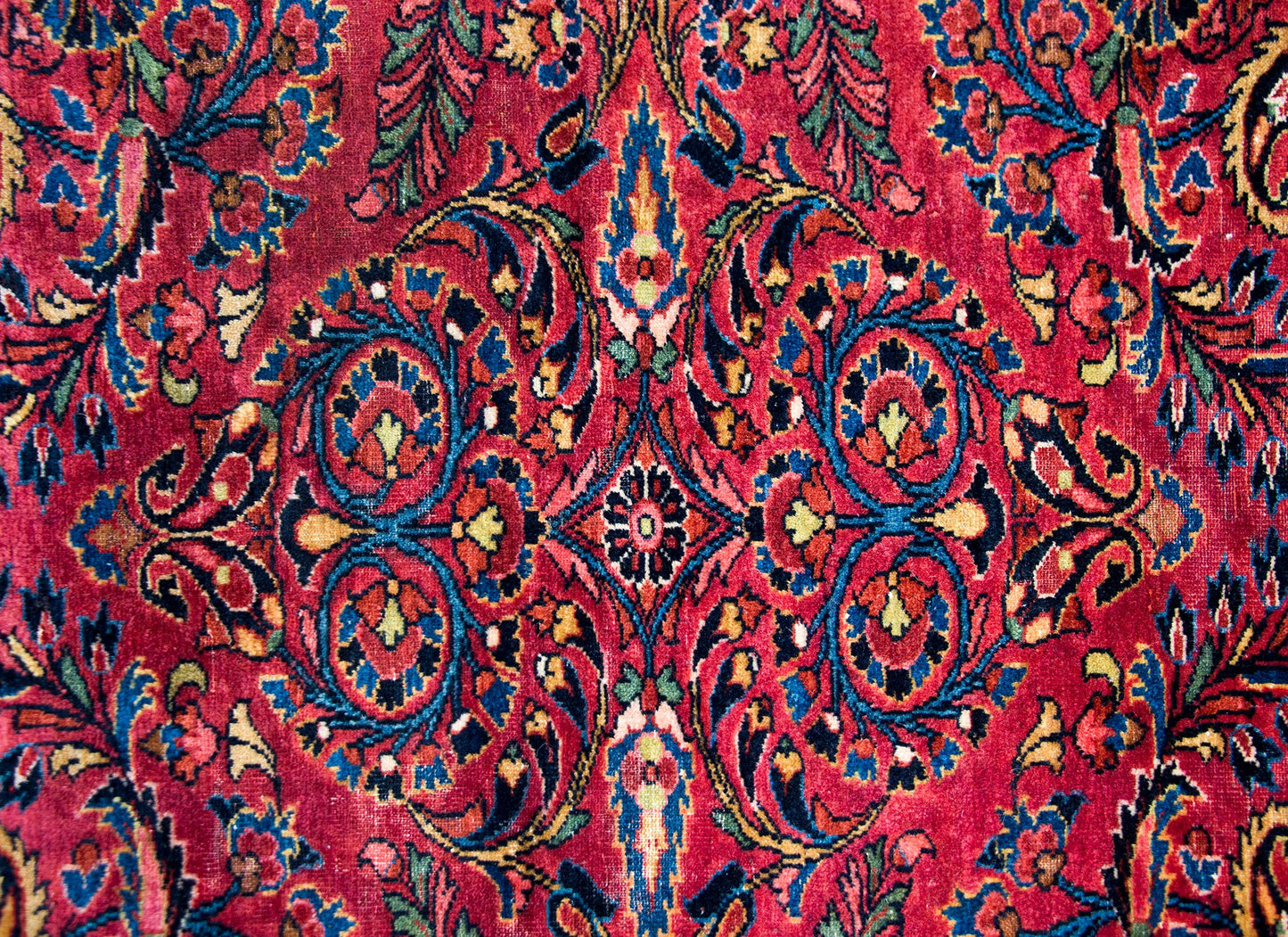 Early 20th Century Persian Lilihan Rug For Sale