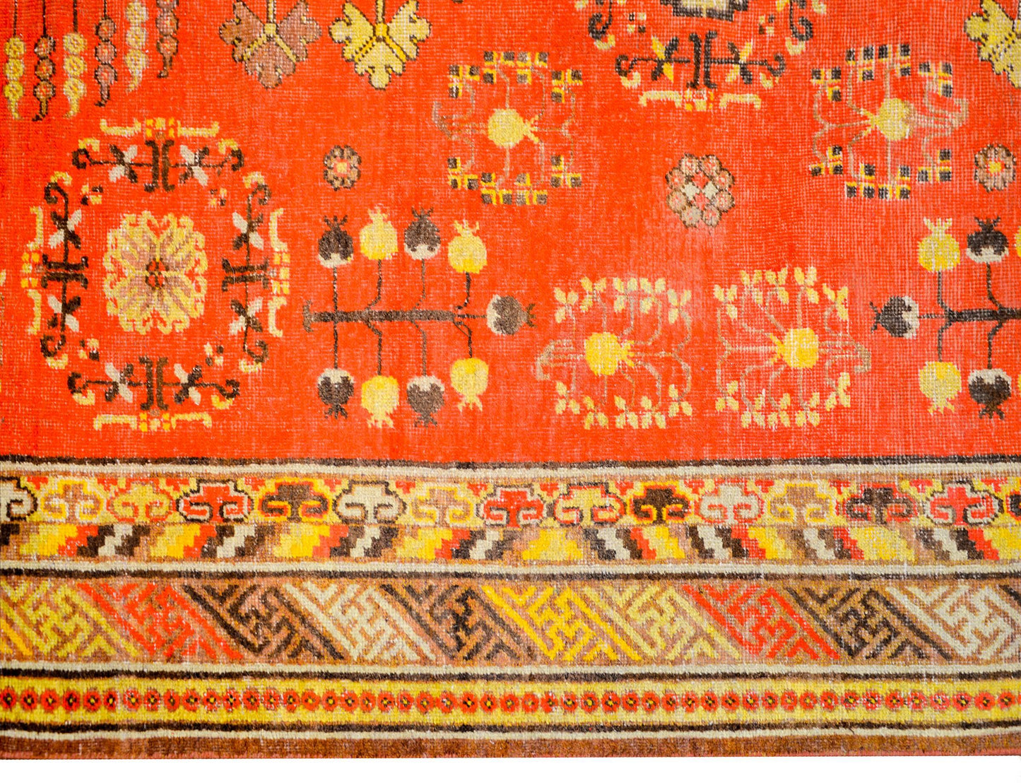 Beautiful Early 20th Century Khotan Rug For Sale