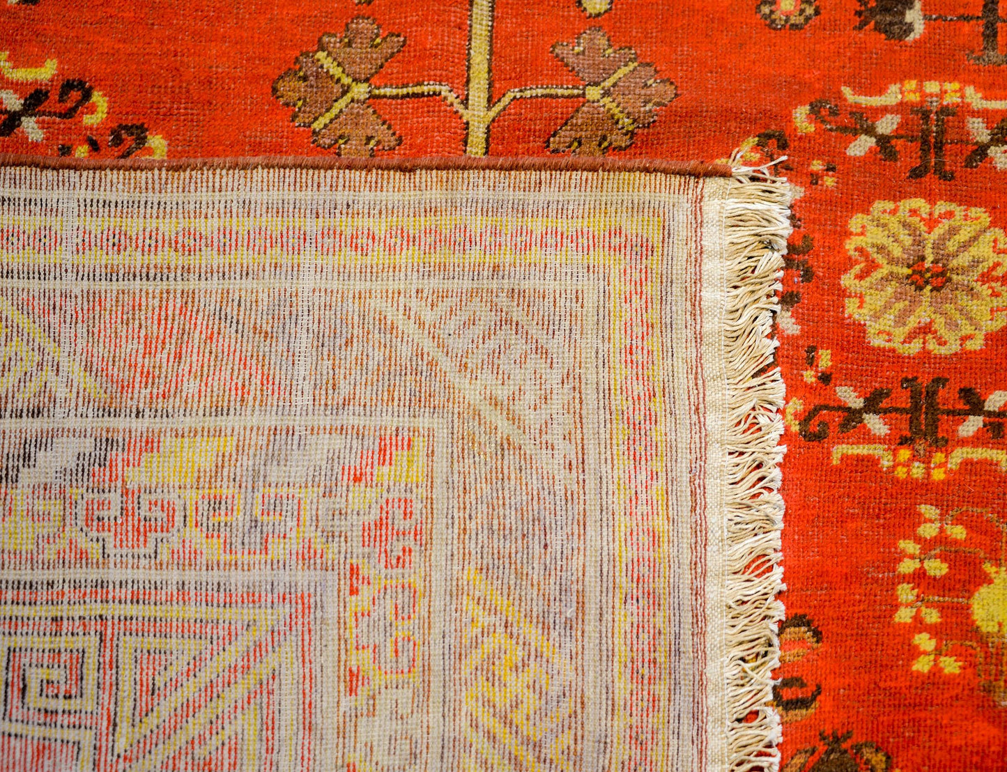 Beautiful Early 20th Century Khotan Rug For Sale
