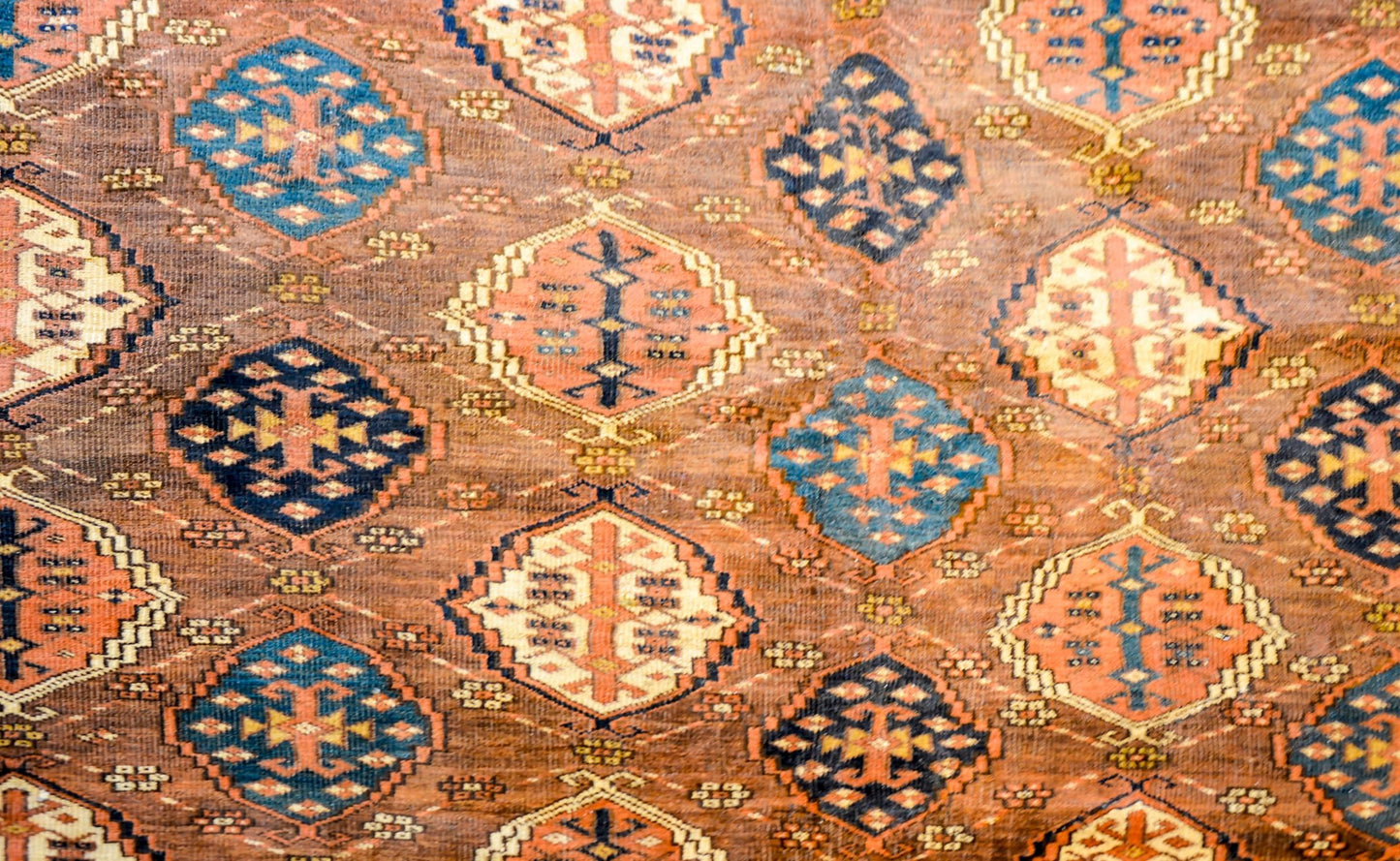 Unbelievable 19th Century Tekeh Rug For Sale