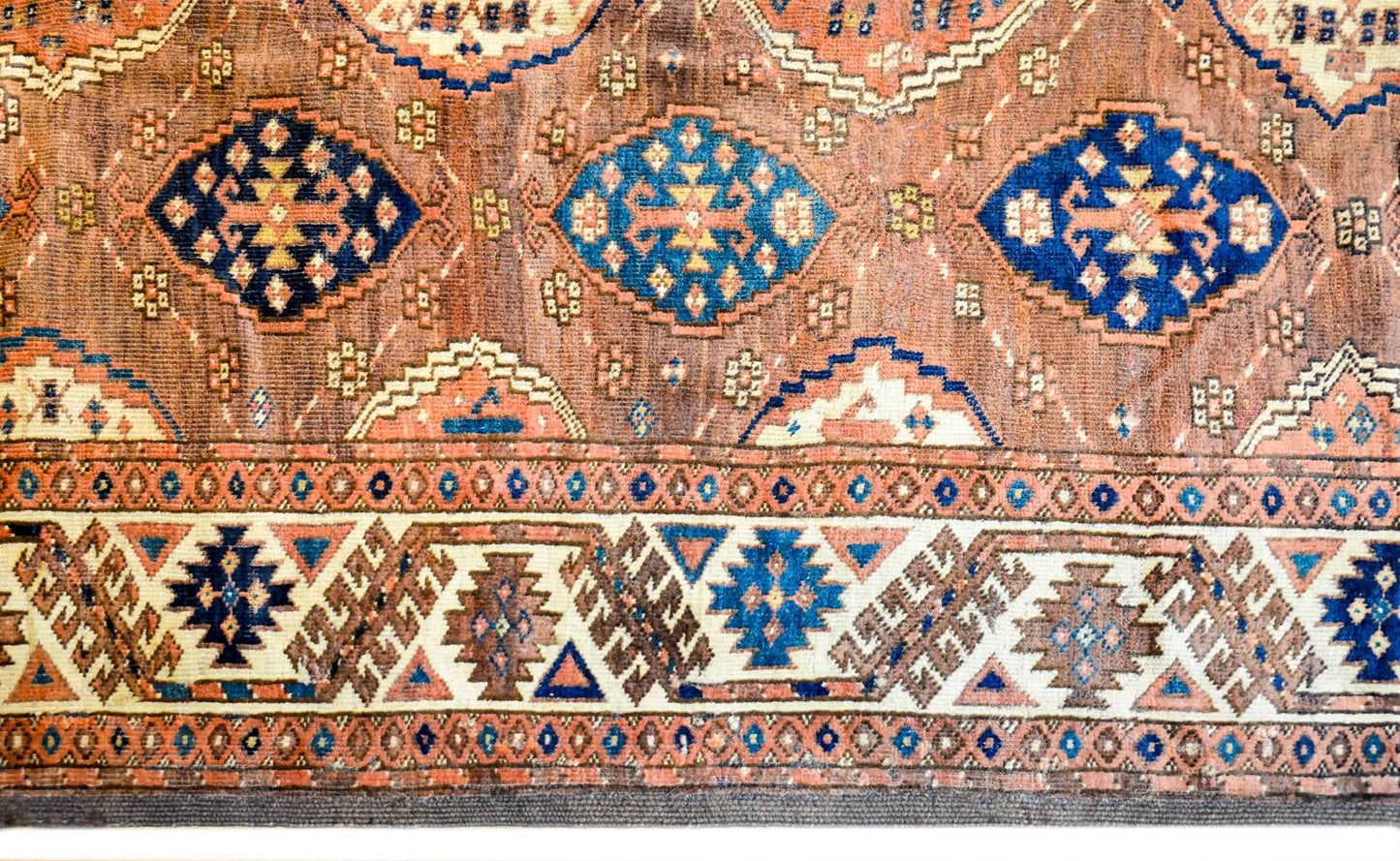 Unbelievable 19th Century Tekeh Rug For Sale