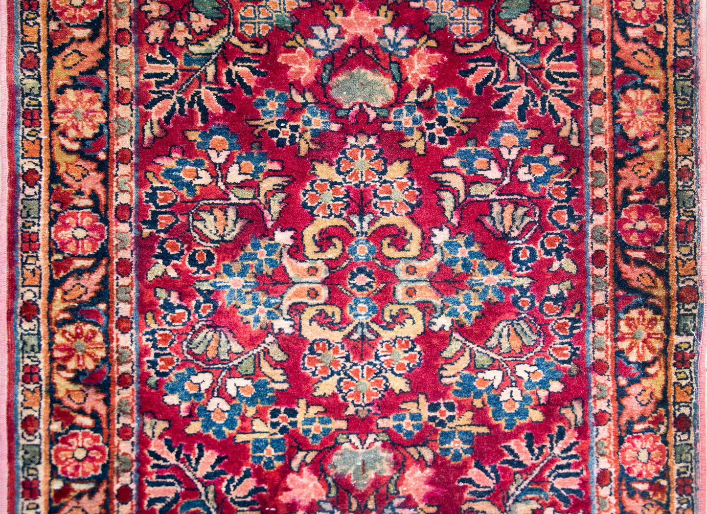 Early 20th Century Persian Sarouk Runner For Sale
