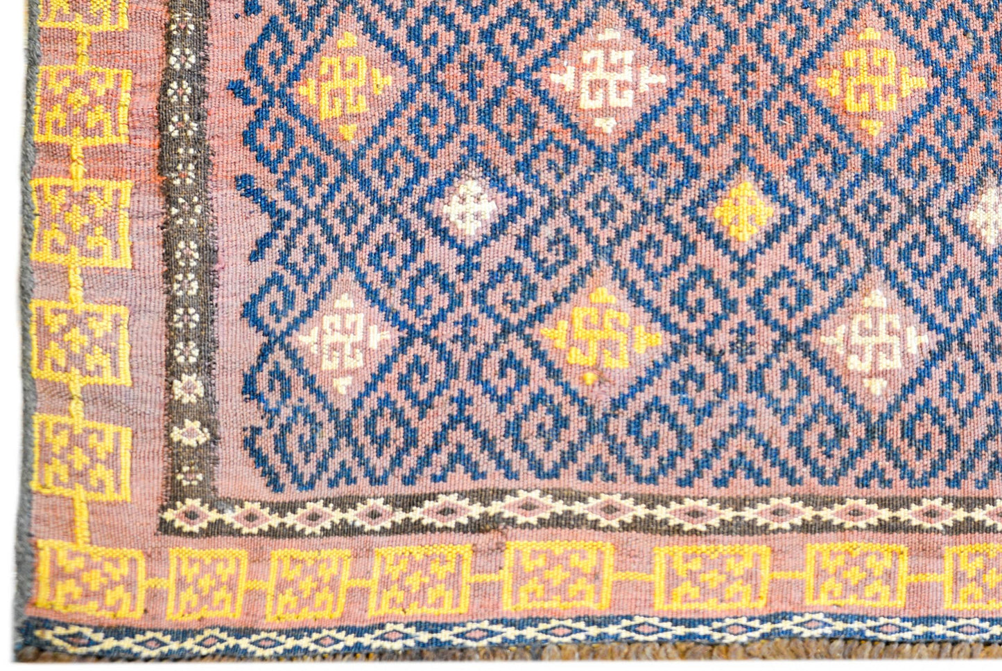 Early 20th Century Sumak Bag Face Rug For Sale