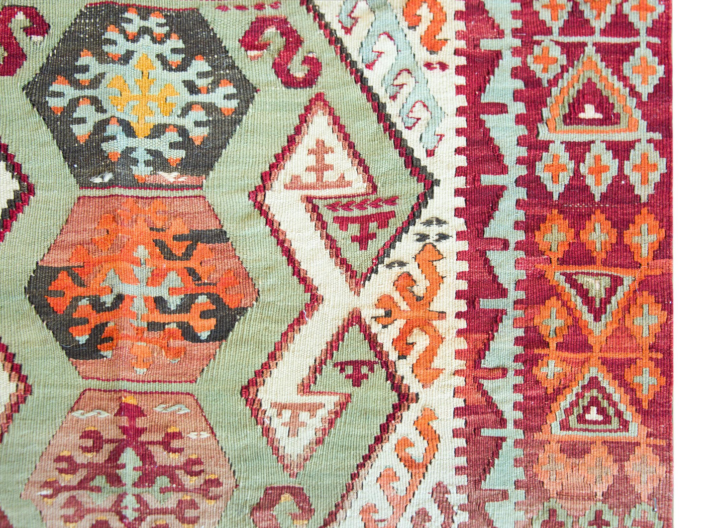 Vintage Turkish Konya Kilim For Sale