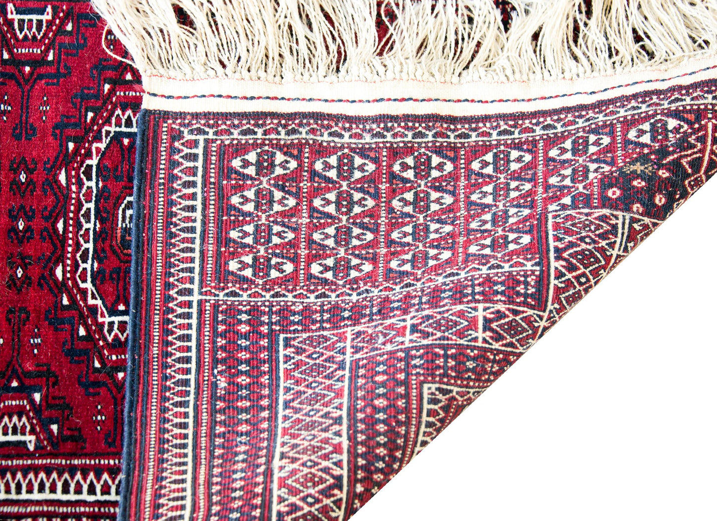 Vintage Bokhara Turkman Rug For Sale