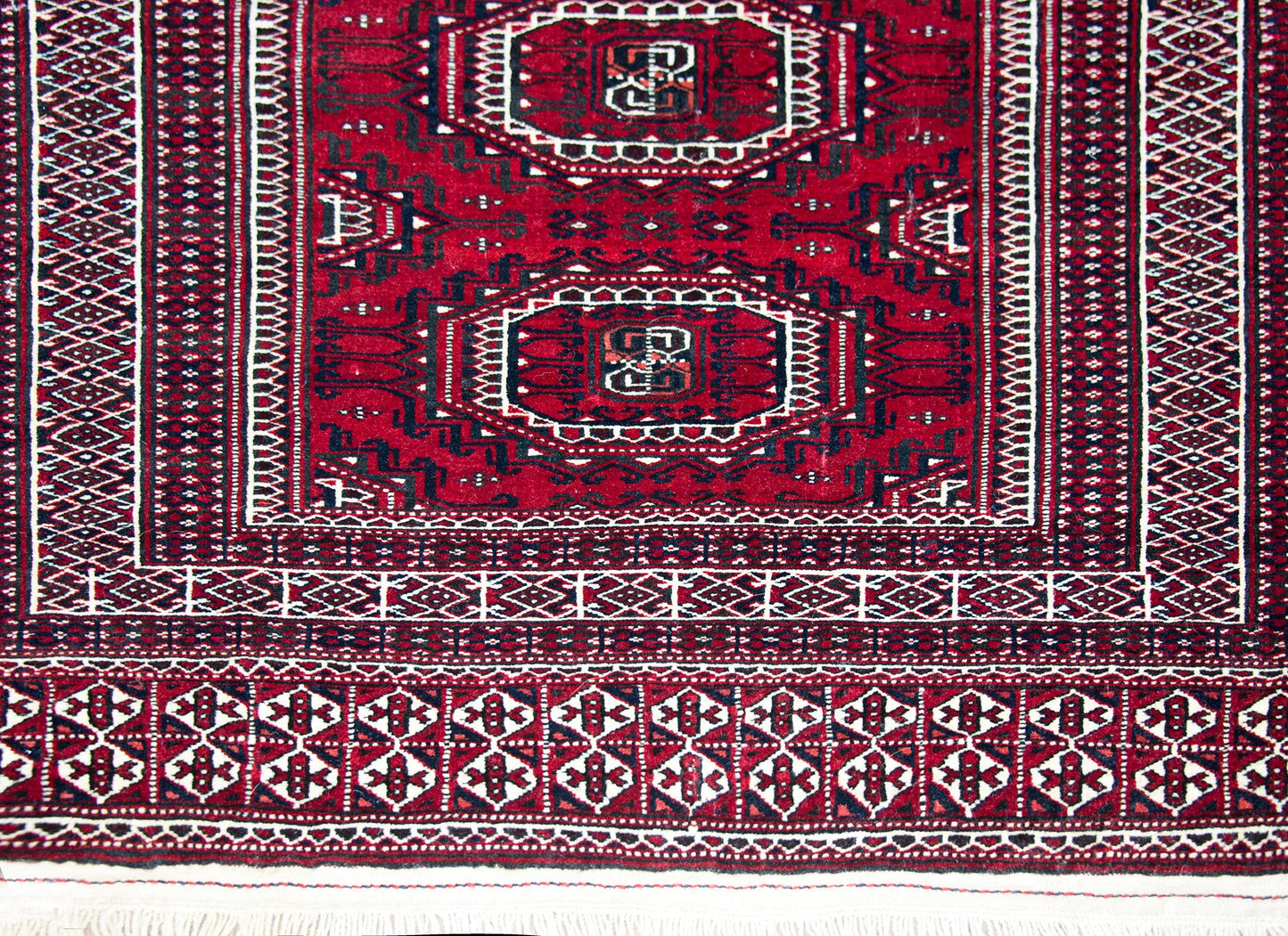Vintage Bokhara Turkman Rug For Sale