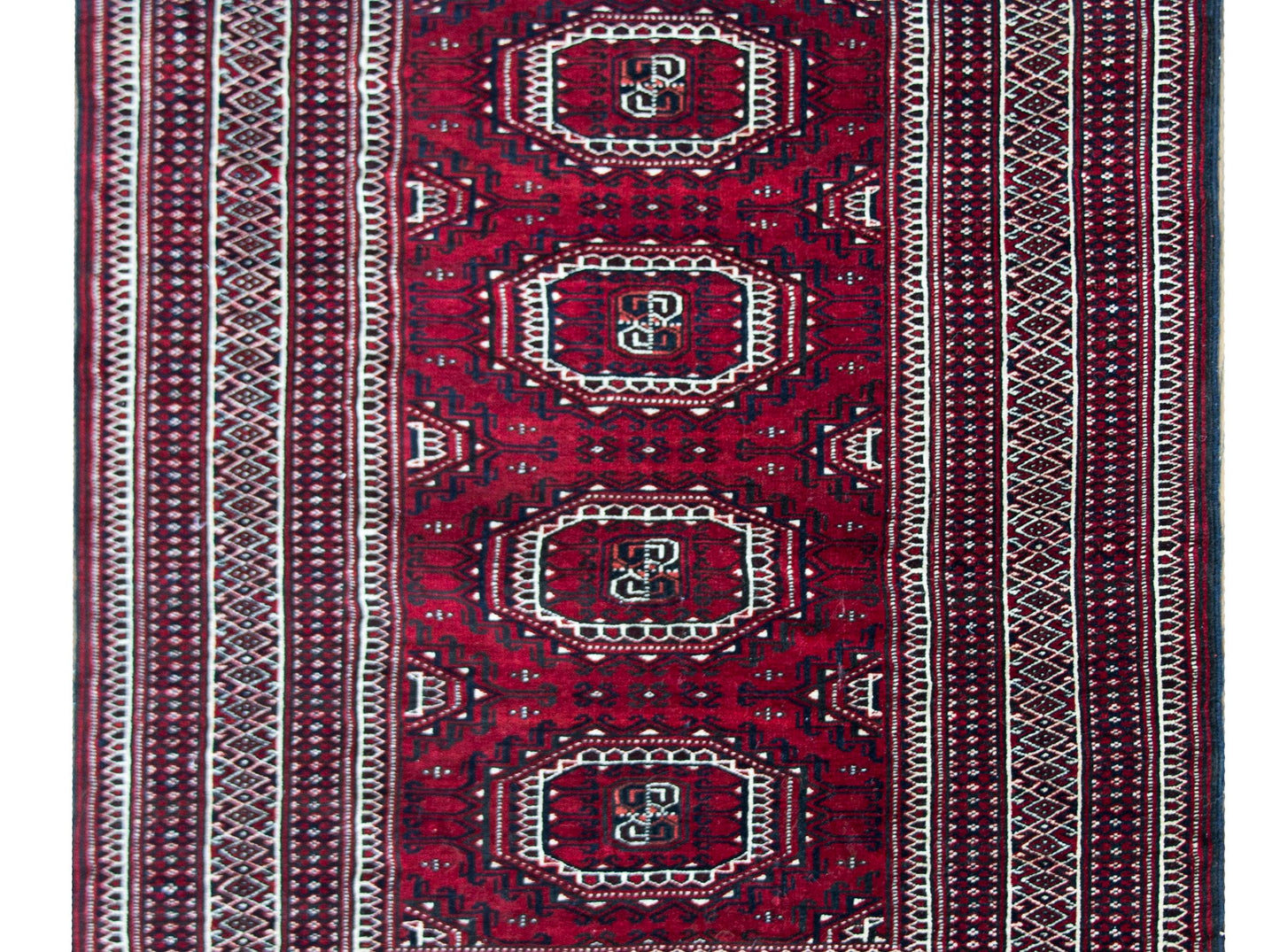 Vintage Bokhara Turkman Rug For Sale