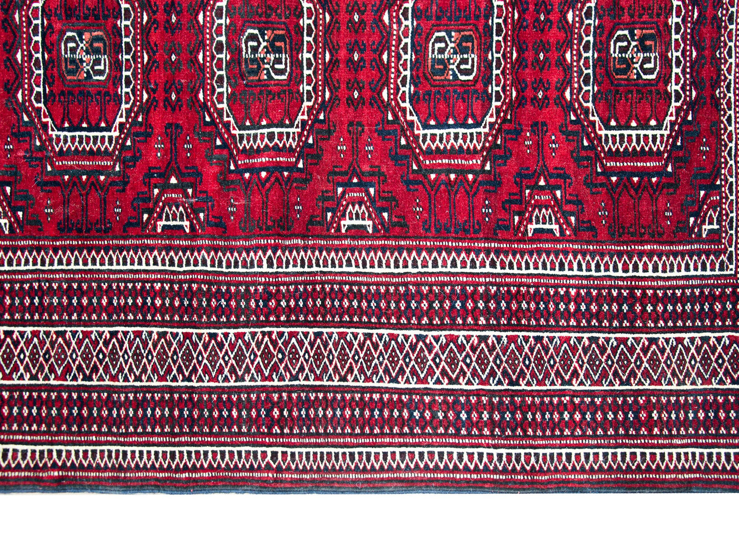Vintage Bokhara Turkman Rug For Sale