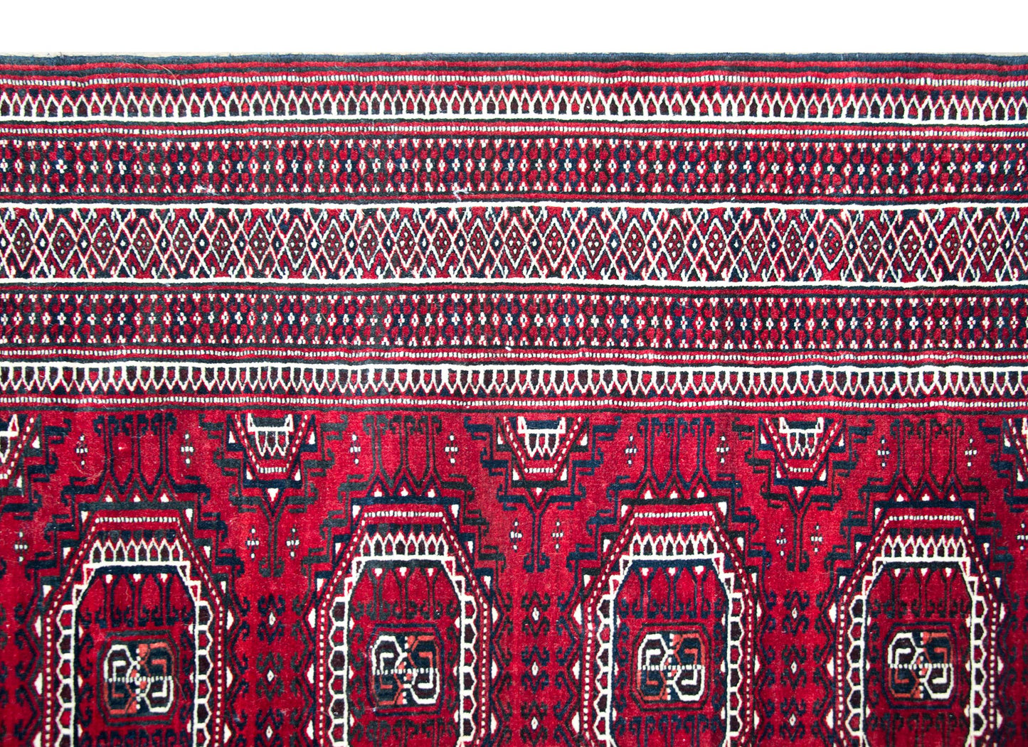 Vintage Bokhara Turkman Rug For Sale