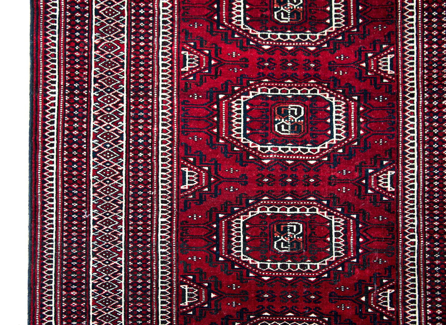 Vintage Bokhara Turkman Rug For Sale