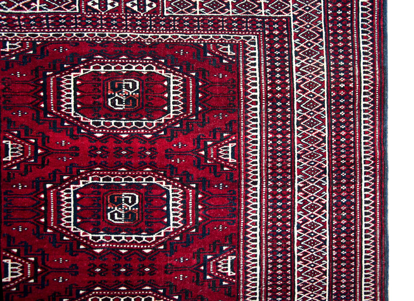 Vintage Bokhara Turkman Rug For Sale