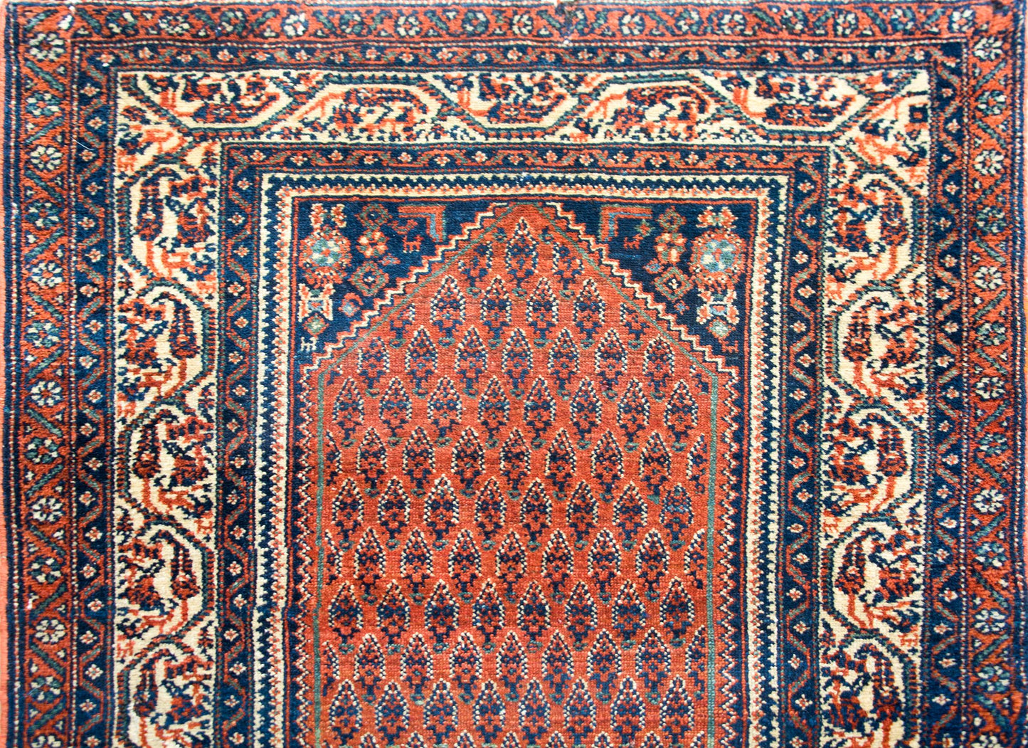 Early 20th Century Persian Seraband Rug For Sale