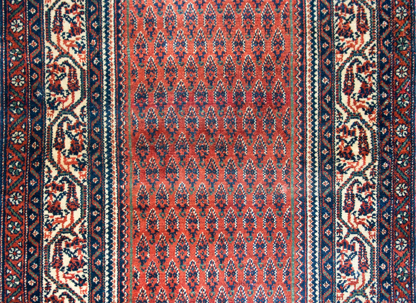 Early 20th Century Persian Seraband Rug For Sale