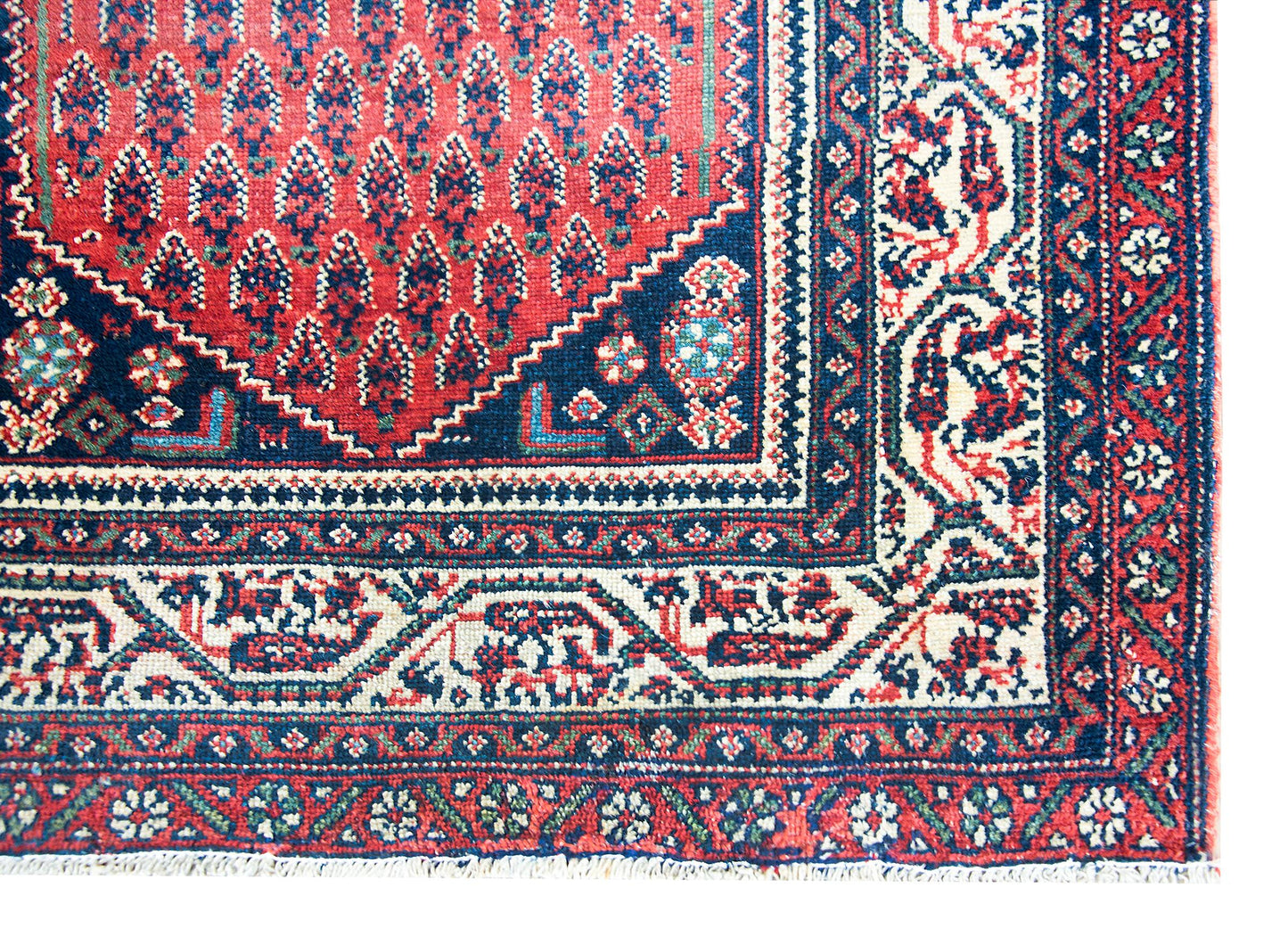 Early 20th Century Persian Seraband Rug For Sale