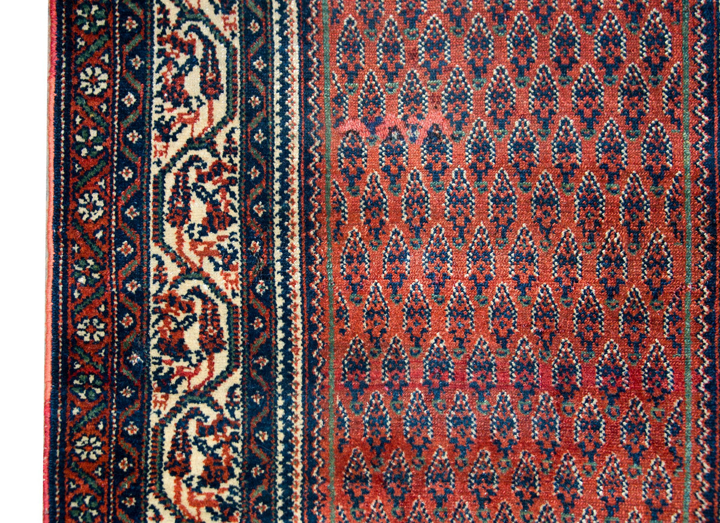 Early 20th Century Persian Seraband Rug For Sale