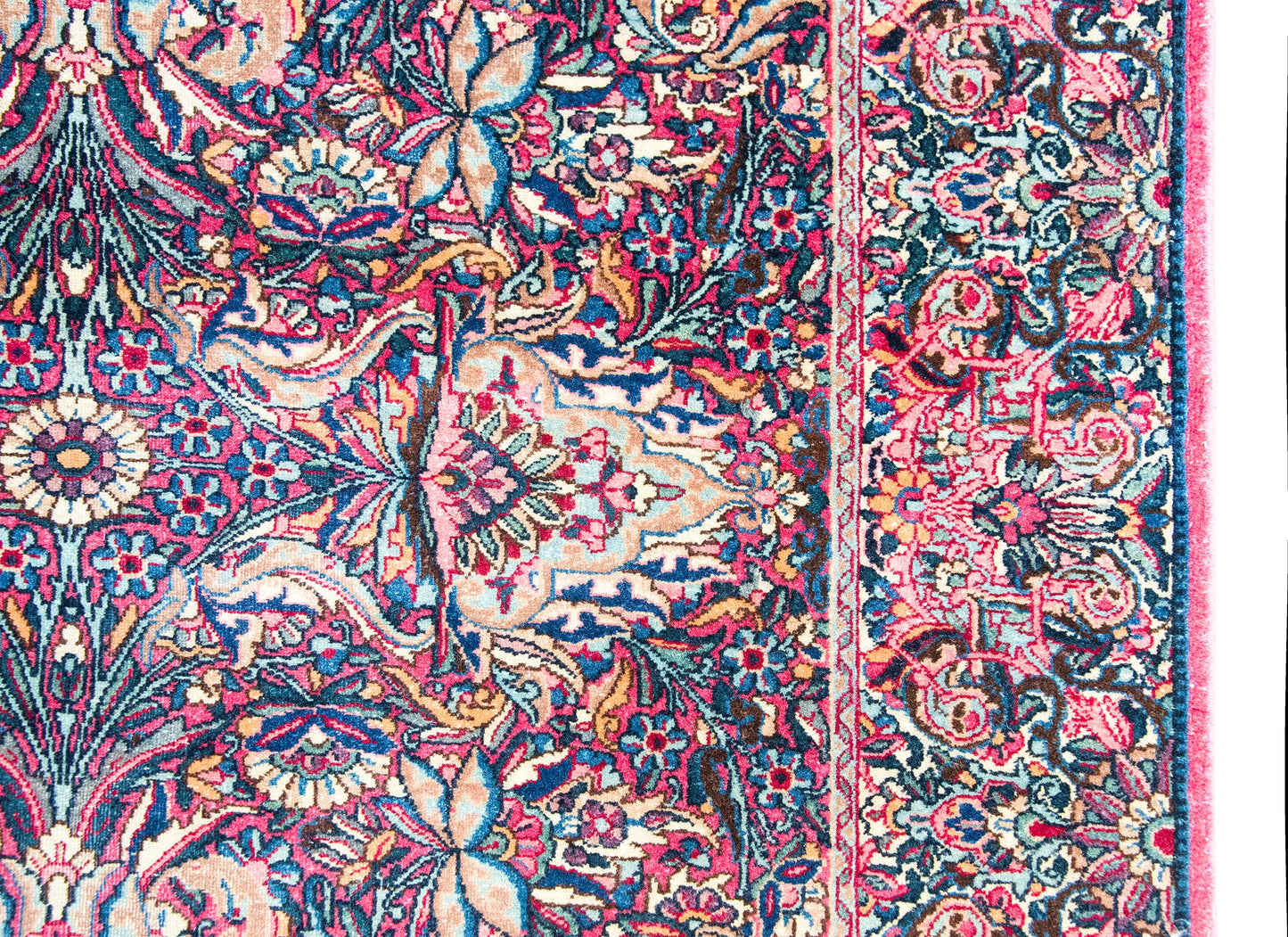 Early 20th Century Persian Yazd Rug For Sale