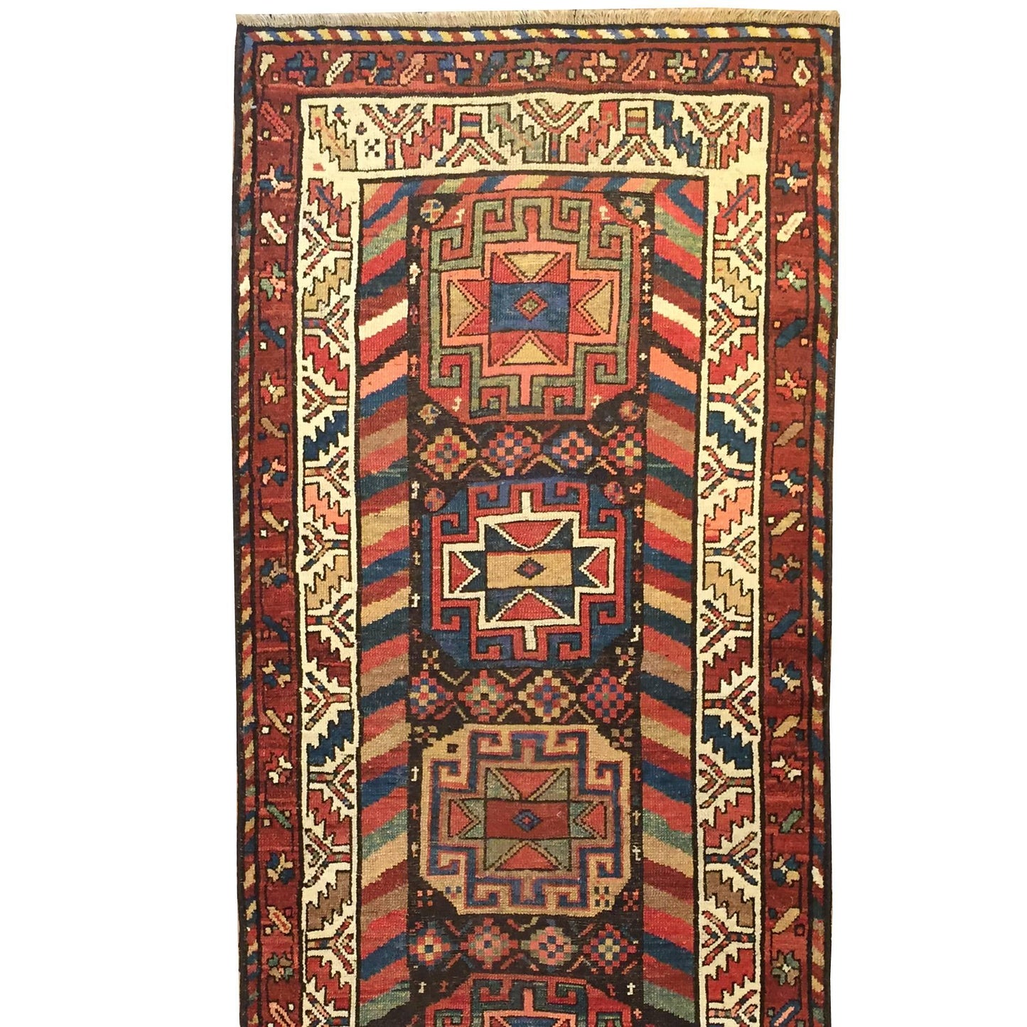 19th Century Azeri Runner For Sale