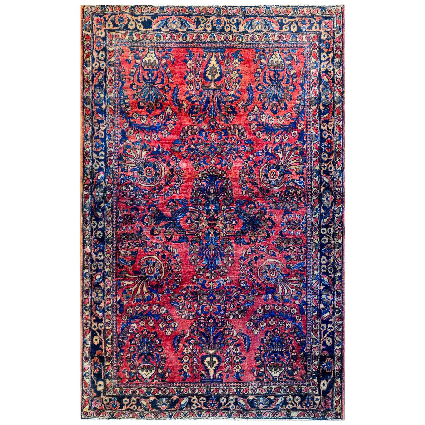 Beautiful Early 20th Century Sarouk Rug For Sale