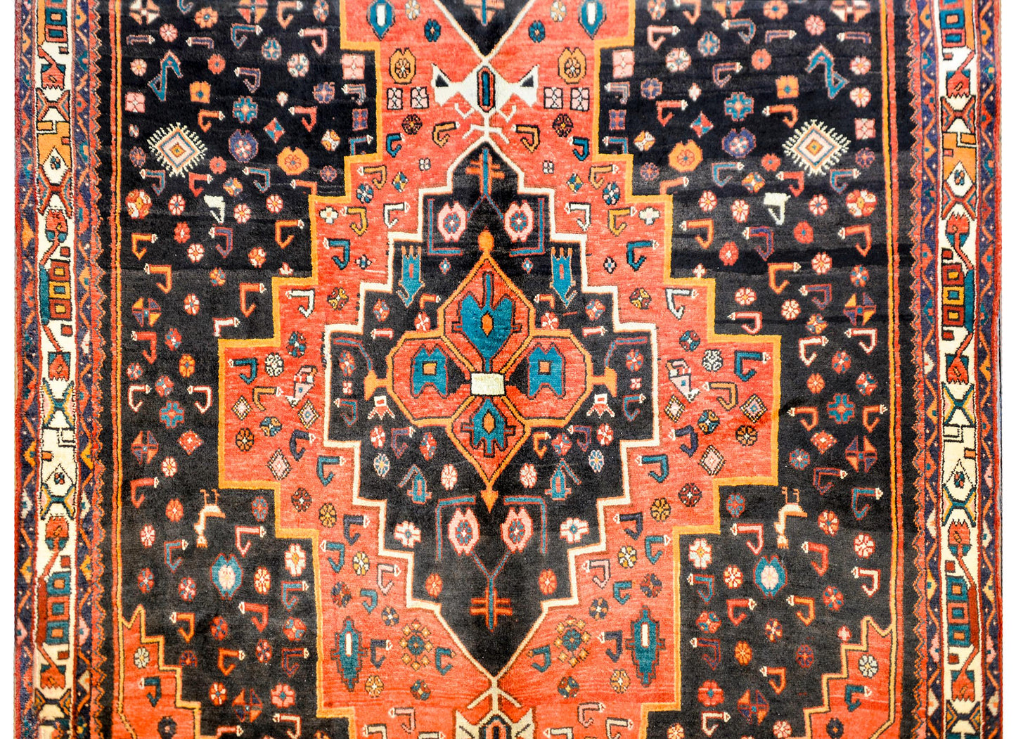 Beautiful Vintage Mazleghan Rug For Sale