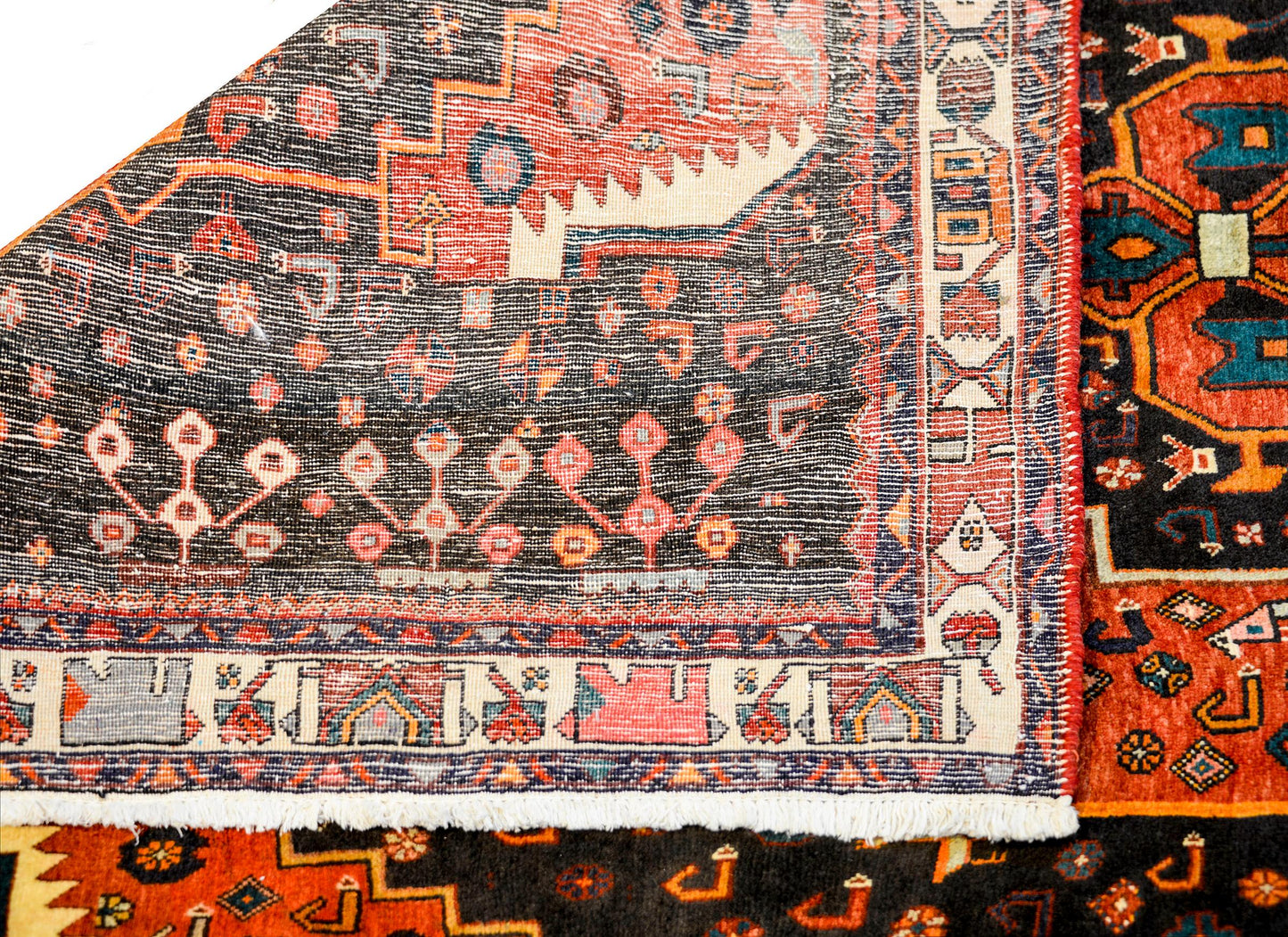 Beautiful Vintage Mazleghan Rug For Sale