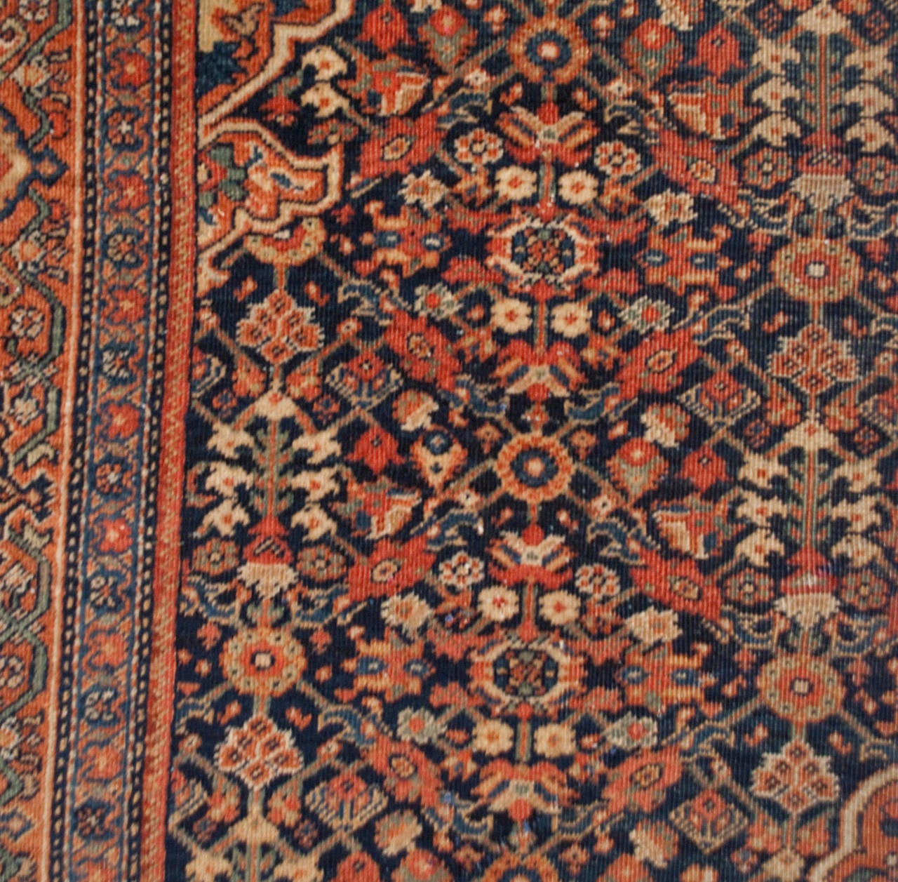 Early 20th Century Sarouk Farahan Rug For Sale