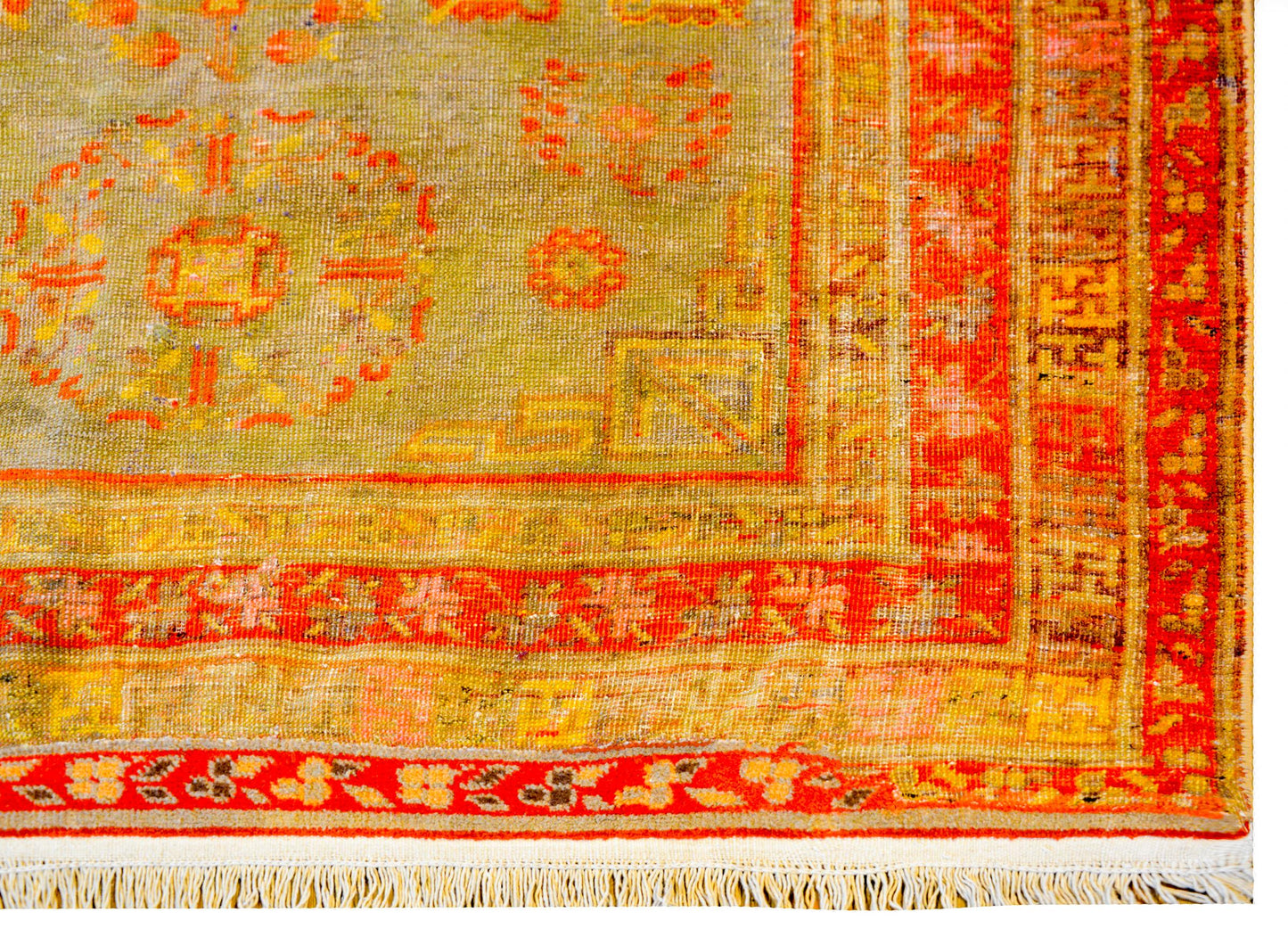 Early 20th Century Central Asian Samarghand Rug For Sale