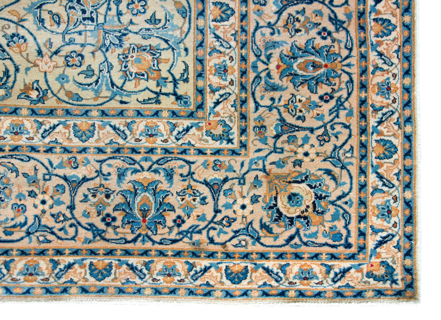 Early 20th Century Persian Kashan Rug For Sale