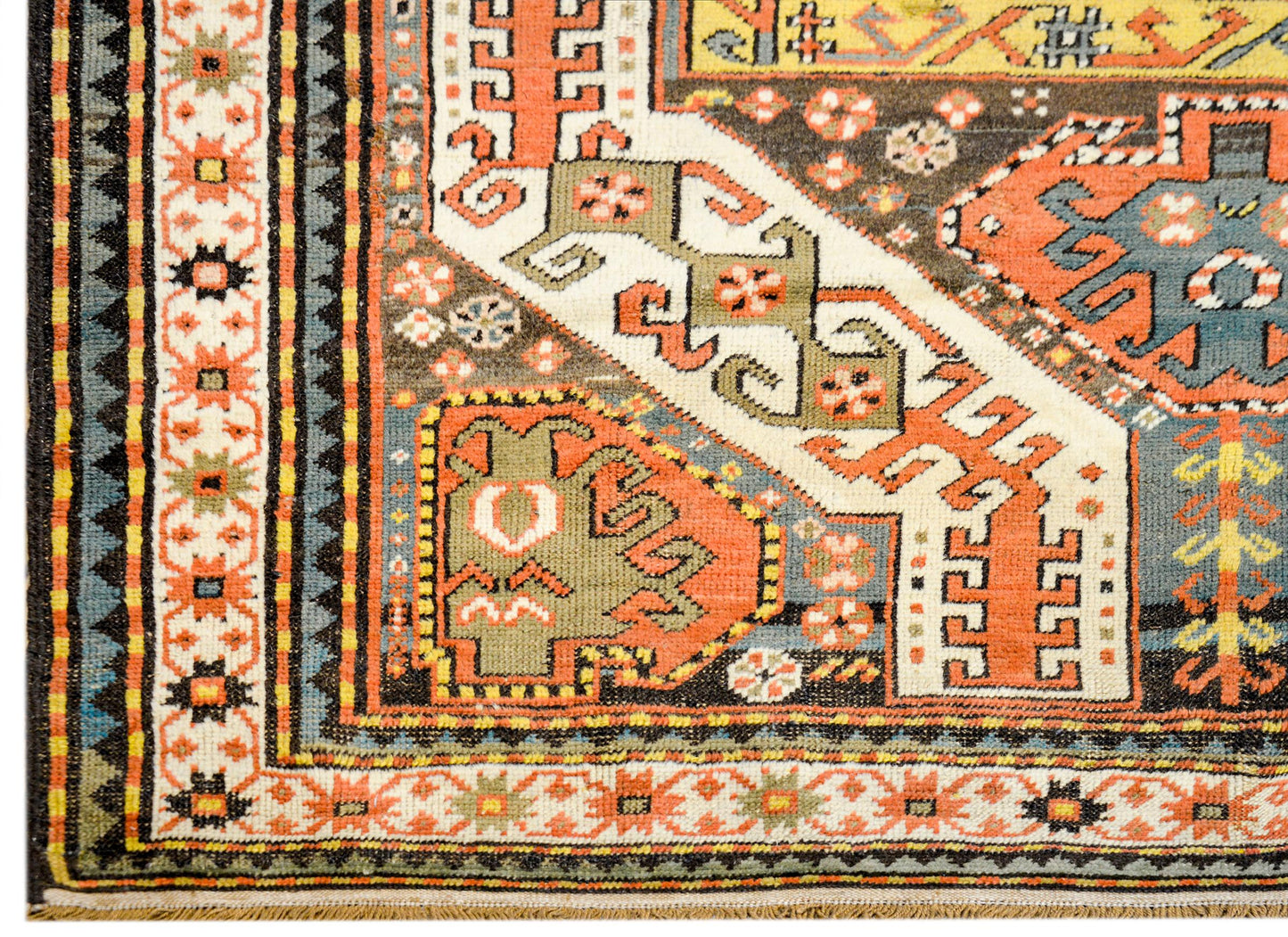 Extraordinary Early 20th Century Kazak Rug For Sale