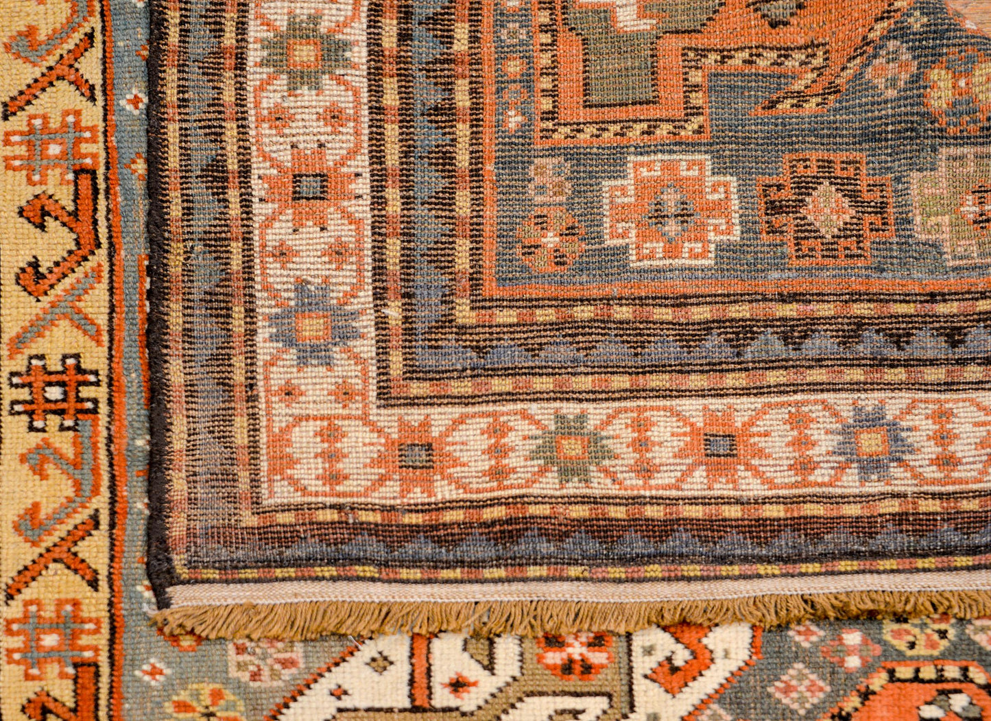Extraordinary Early 20th Century Kazak Rug For Sale