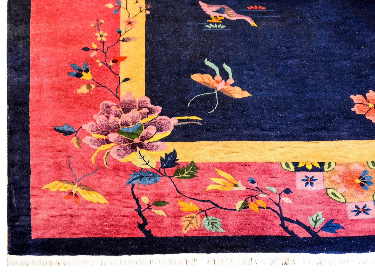 Bold Chinese Art Deco Rug For Sale