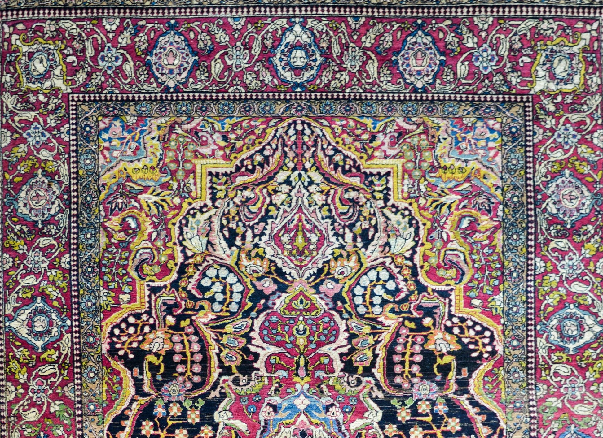 Late 19th Century Isfahan Rug For Sale