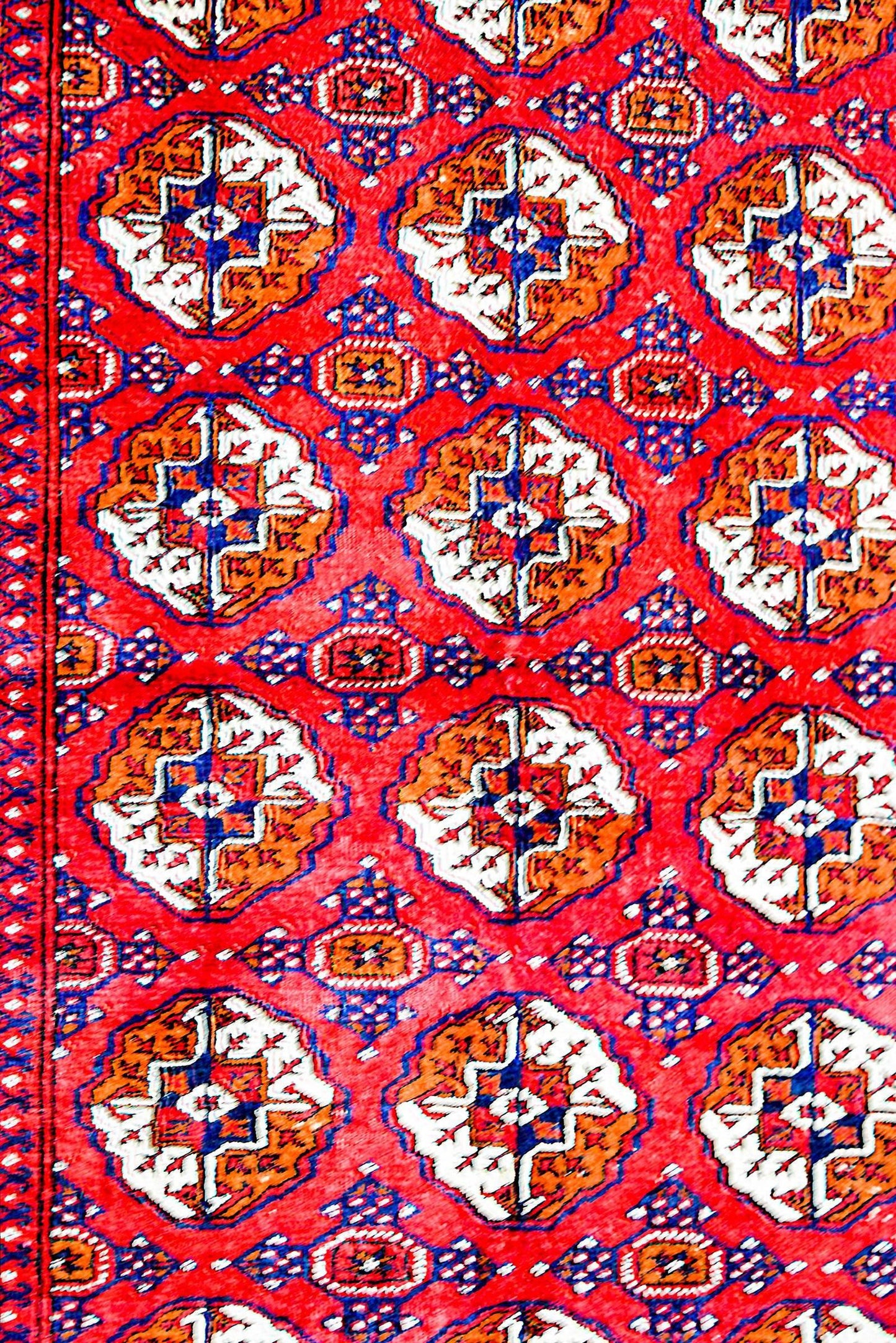 Silk Turkmen Rug For Sale