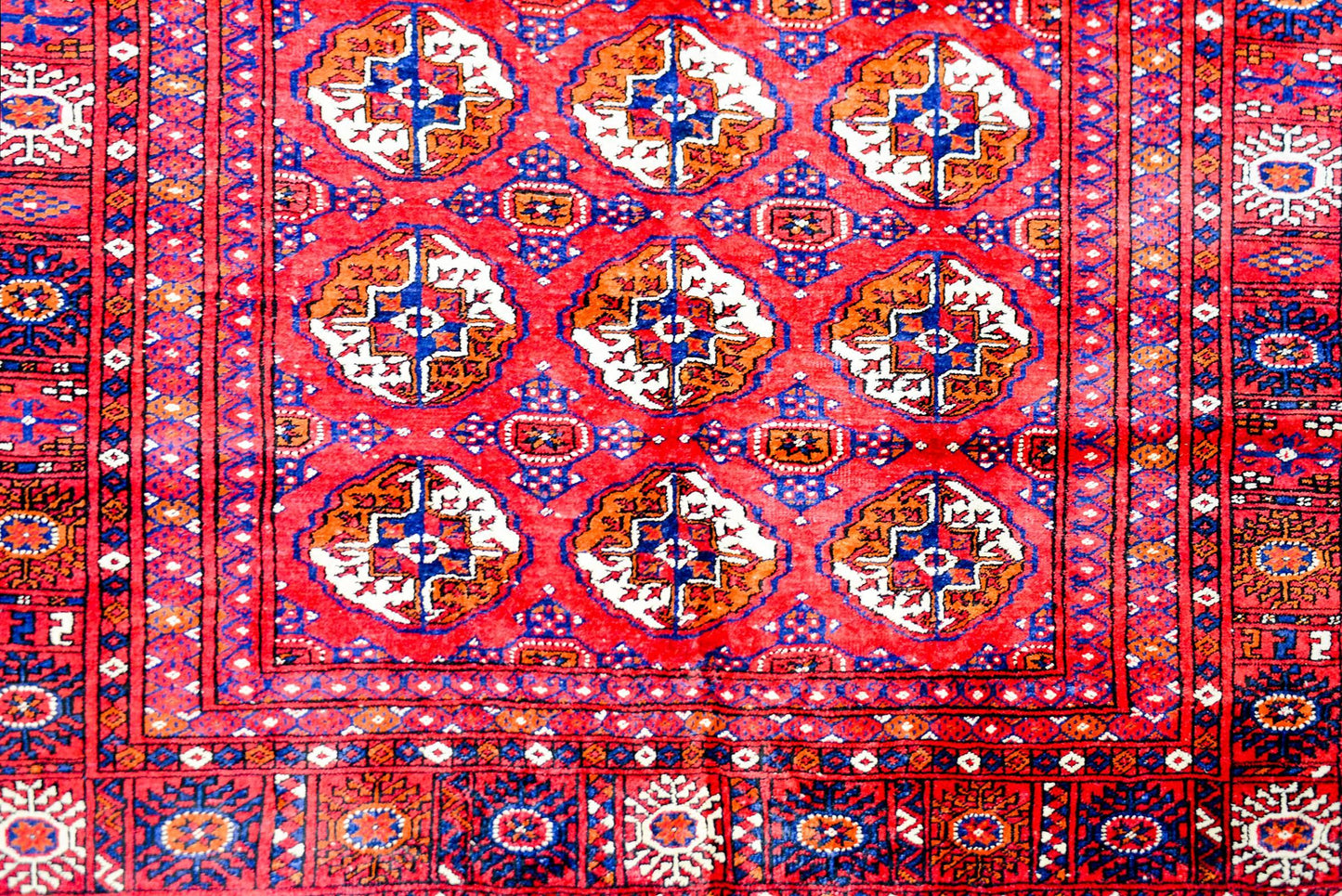 Silk Turkmen Rug For Sale