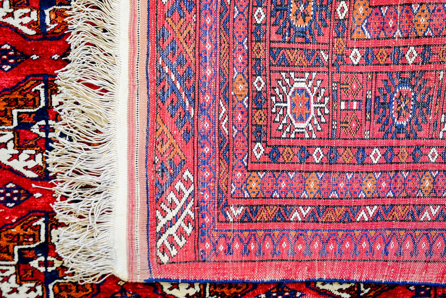 Silk Turkmen Rug For Sale