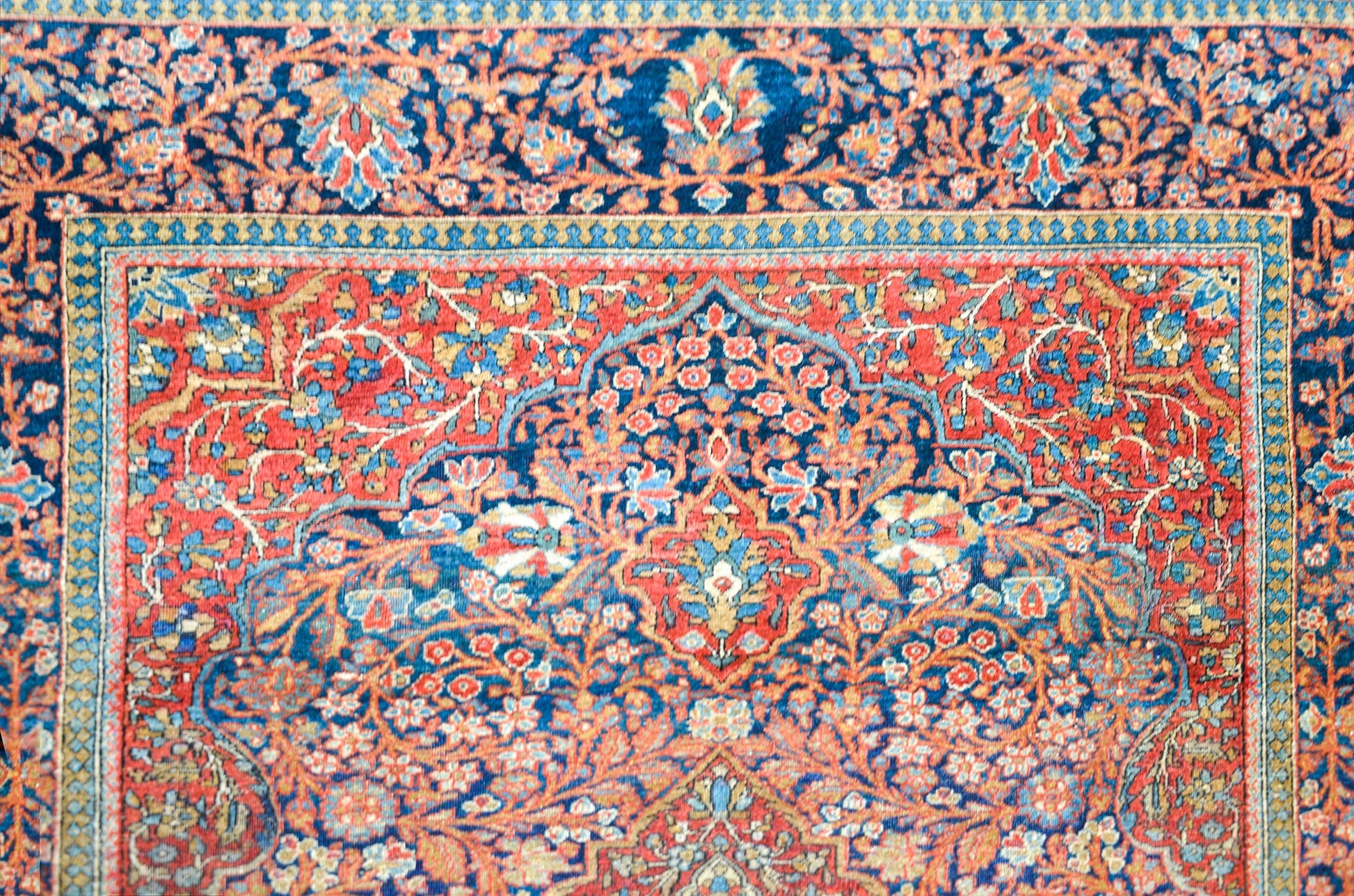 Early 20th Century Kashan Rug For Sale
